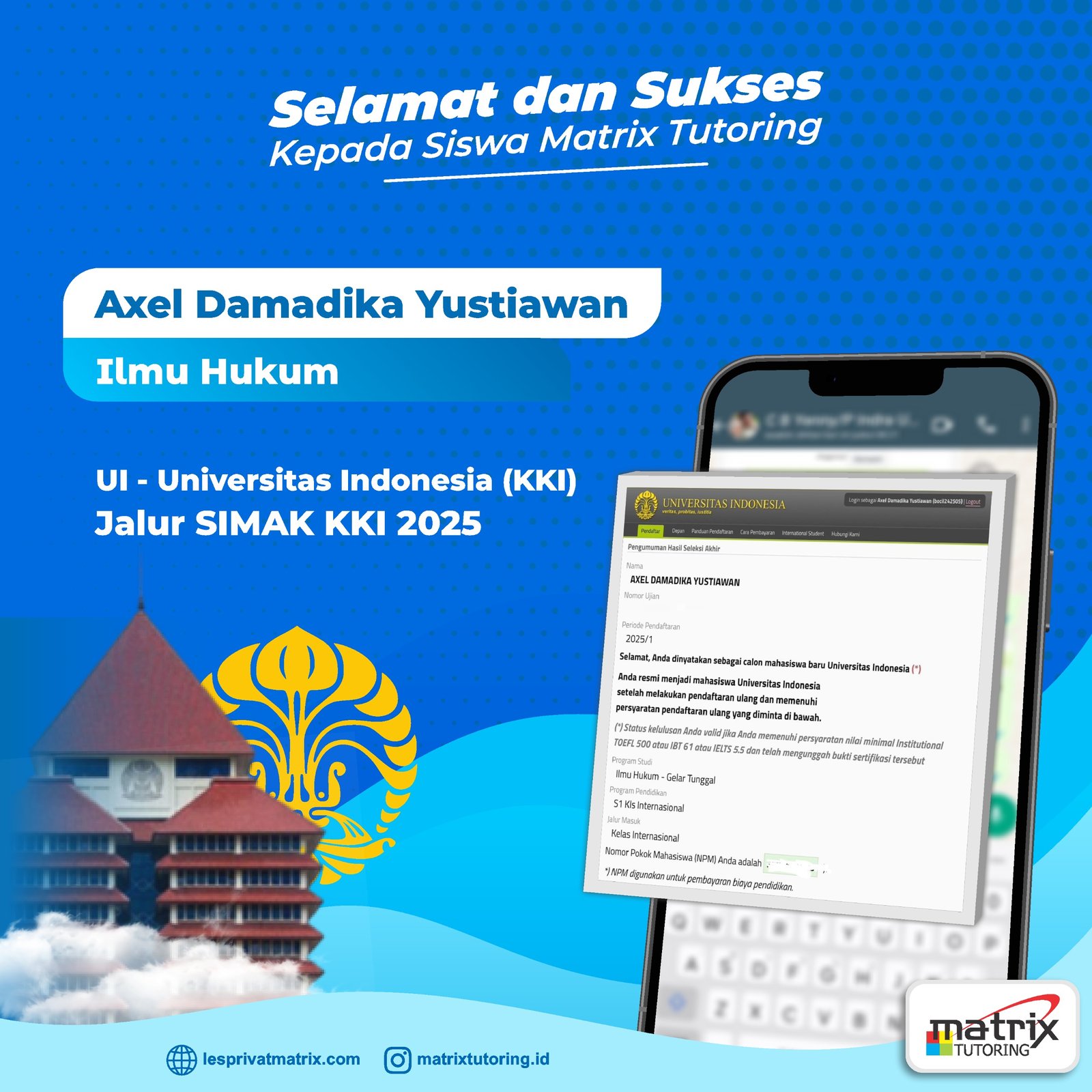 Success Story Bimbel UTBK SNBT